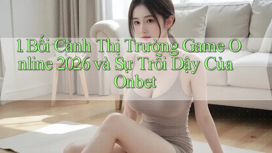 1. Bối Cảnh Thị Trường Game Online 2026 và Sự Trỗi Dậy Của Onbet 1. Bối Cảnh Thị Trường Game Online 2026 và Sự Trỗi Dậy Của Onbet