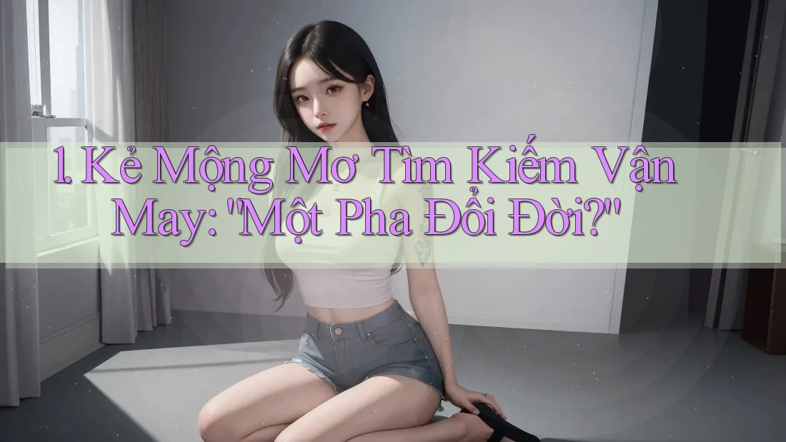 1. Kẻ Mộng Mơ Tìm Kiếm Vận May: “Một Pha Đổi Đời?” 1. Kẻ Mộng Mơ Tìm Kiếm Vận May: “Một Pha Đổi Đời?”
