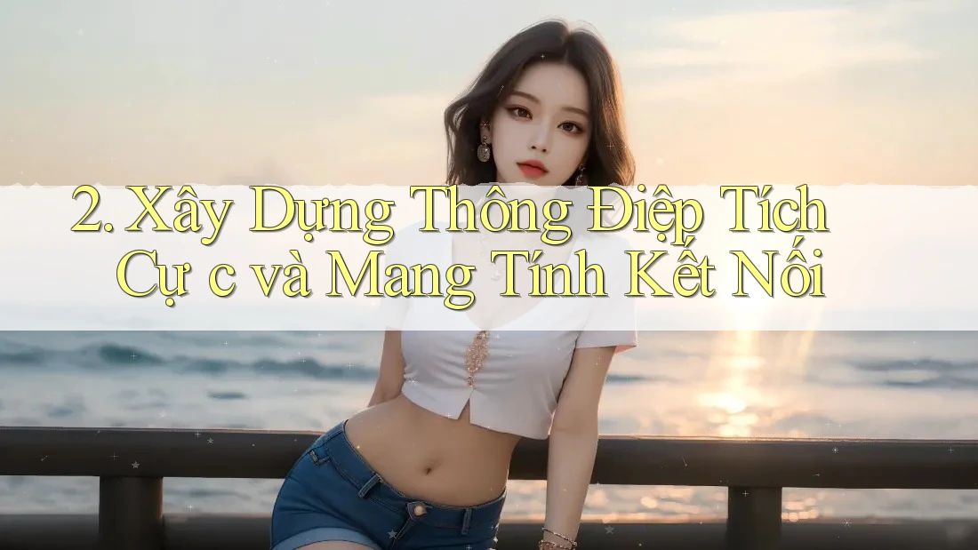 2. Xây Dựng Thông Điệp Tích Cự c và Mang Tính Kết Nối 2. Xây Dựng Thông Điệp Tích Cự c và Mang Tính Kết Nối