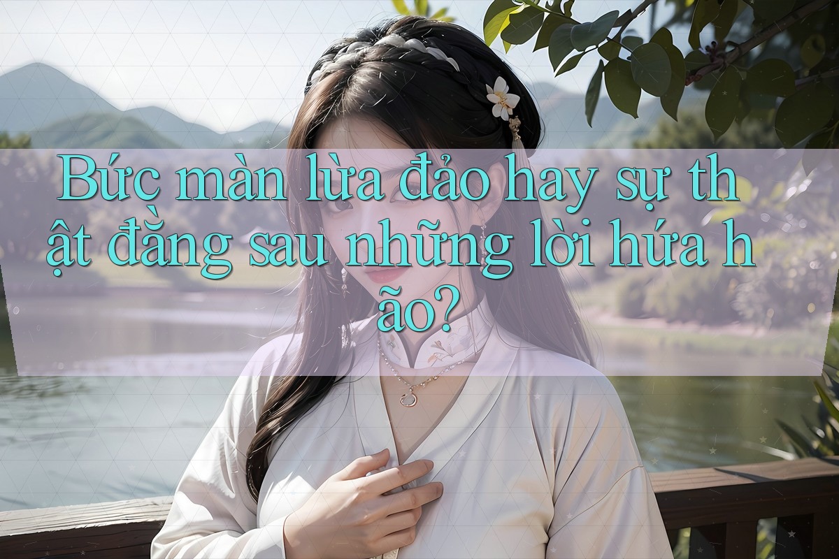 Bức màn lừa đảo hay sự thật đằng sau những lời hứa hão? Bức màn lừa đảo hay sự thật đằng sau những lời hứa hão?