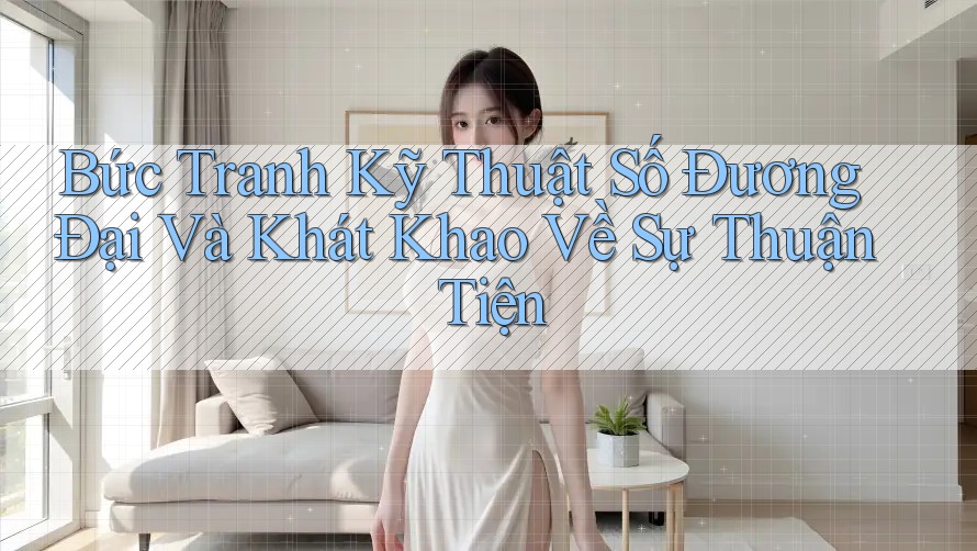 Bức Tranh Kỹ Thuật Số Đương Đại Và Khát Khao Về Sự Thuận Tiện Bức Tranh Kỹ Thuật Số Đương Đại Và Khát Khao Về Sự Thuận Tiện