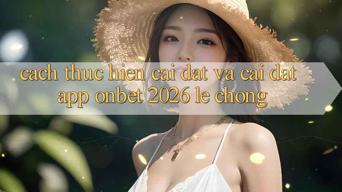 Cách thực hiện Cài đặt Và Cài Đặt App Onbet 2026 Lẹ Chóng Cách thực hiện Cài đặt Và Cài Đặt App Onbet 2026 Lẹ Chóng