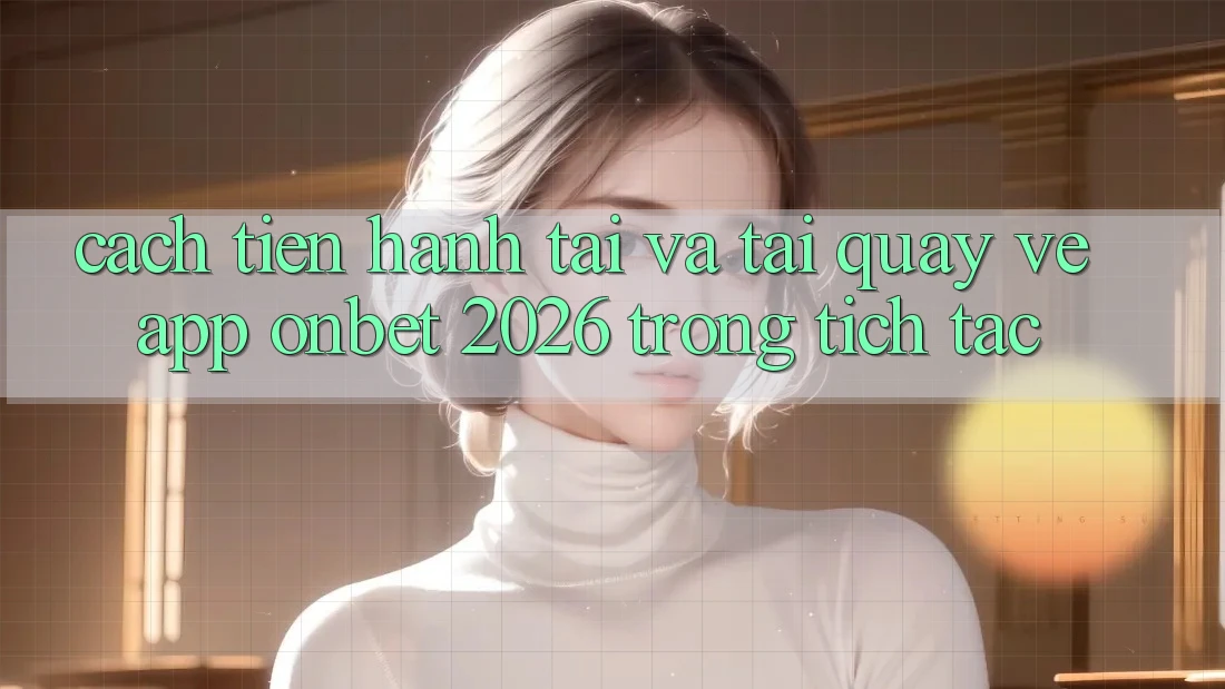 Cách tiến hành Tải Và Tải quay về App Onbet 2026 Trong tích tắc Cách tiến hành Tải Và Tải quay về App Onbet 2026 Trong tích tắc