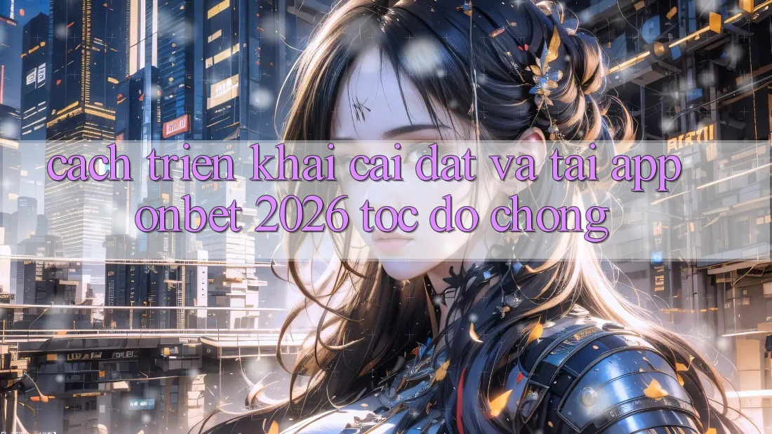 Cách triển khai Cài đặt Và Tải App Onbet 2026 Tốc độ Chóng Cách triển khai Cài đặt Và Tải App Onbet 2026 Tốc độ Chóng