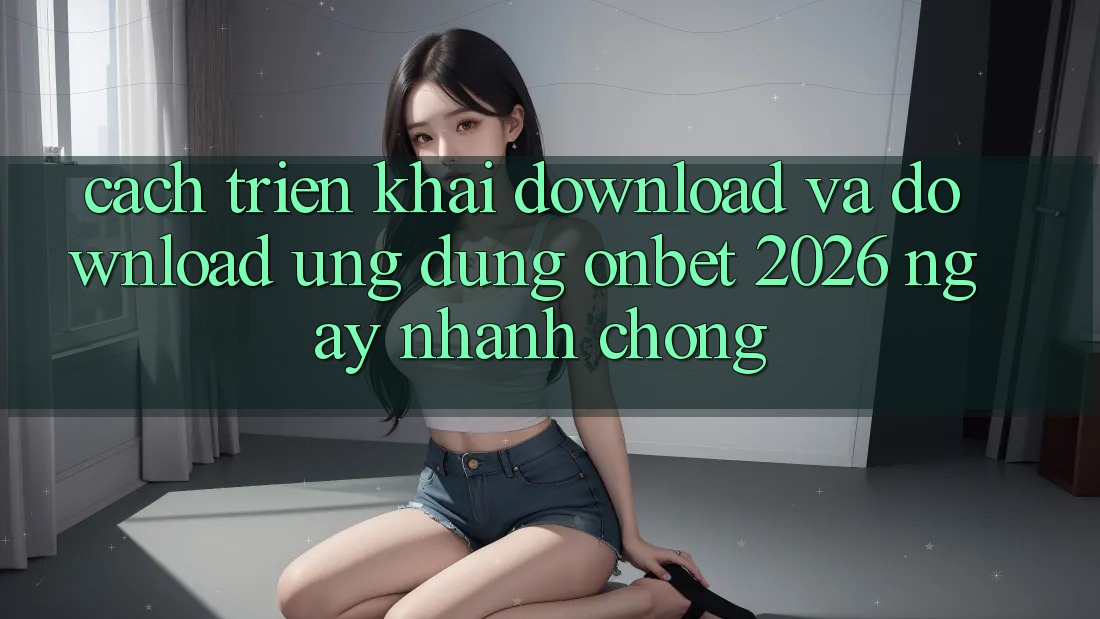 Cách triển khai Download Và Download Ứng dụng Onbet 2026 Ngay nhanh chóng Cách triển khai Download Và Download Ứng dụng Onbet 2026 Ngay nhanh chóng