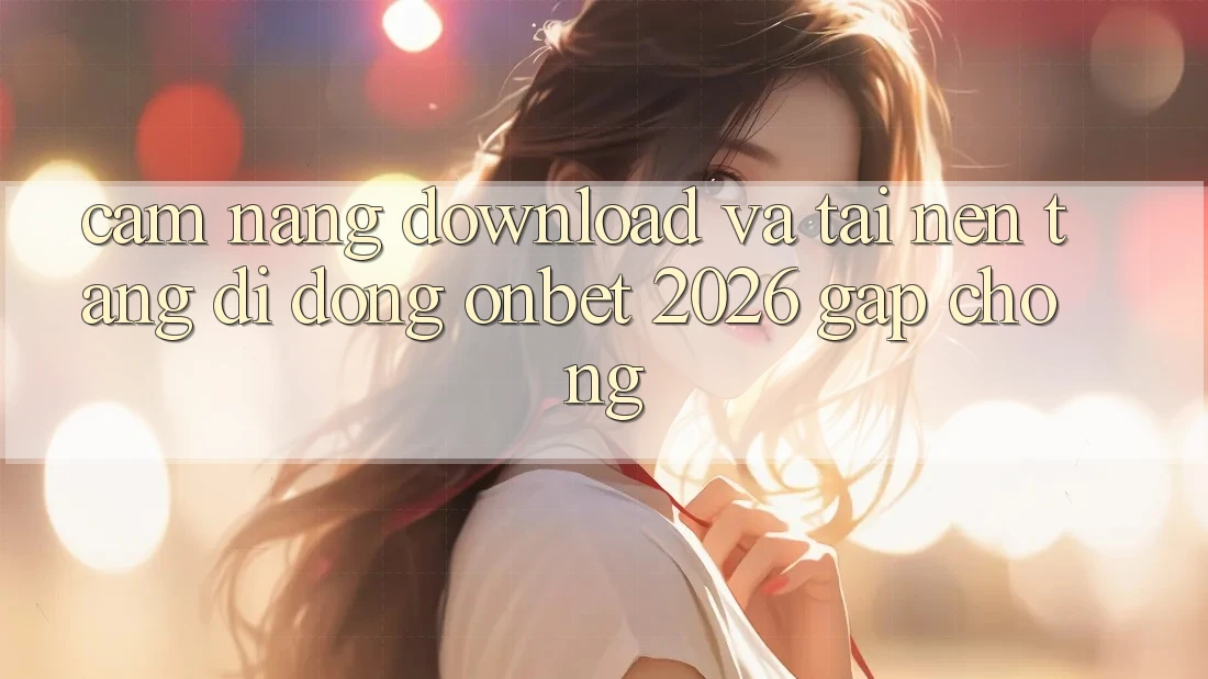 Cẩm nang Download Và Tải Nền tảng di động Onbet 2026 Gấp Chóng