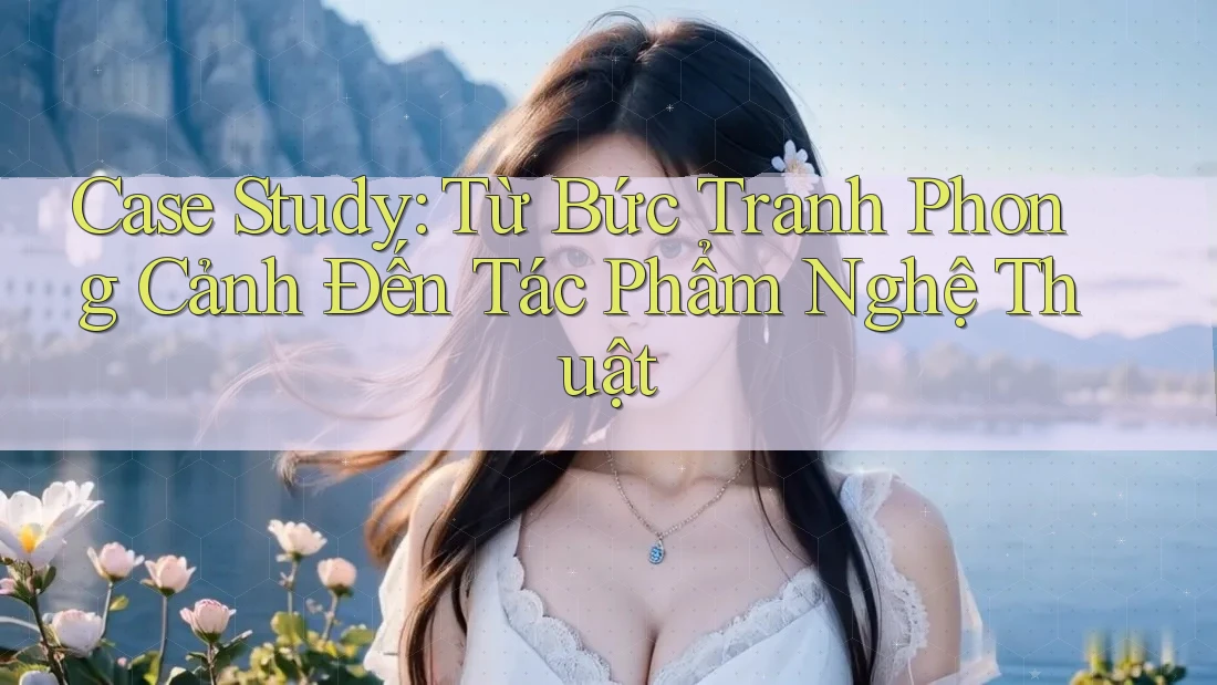 Case Study: Từ Bức Tranh Phong Cảnh Đến Tác Phẩm Nghệ Thuật Case Study: Từ Bức Tranh Phong Cảnh Đến Tác Phẩm Nghệ Thuật