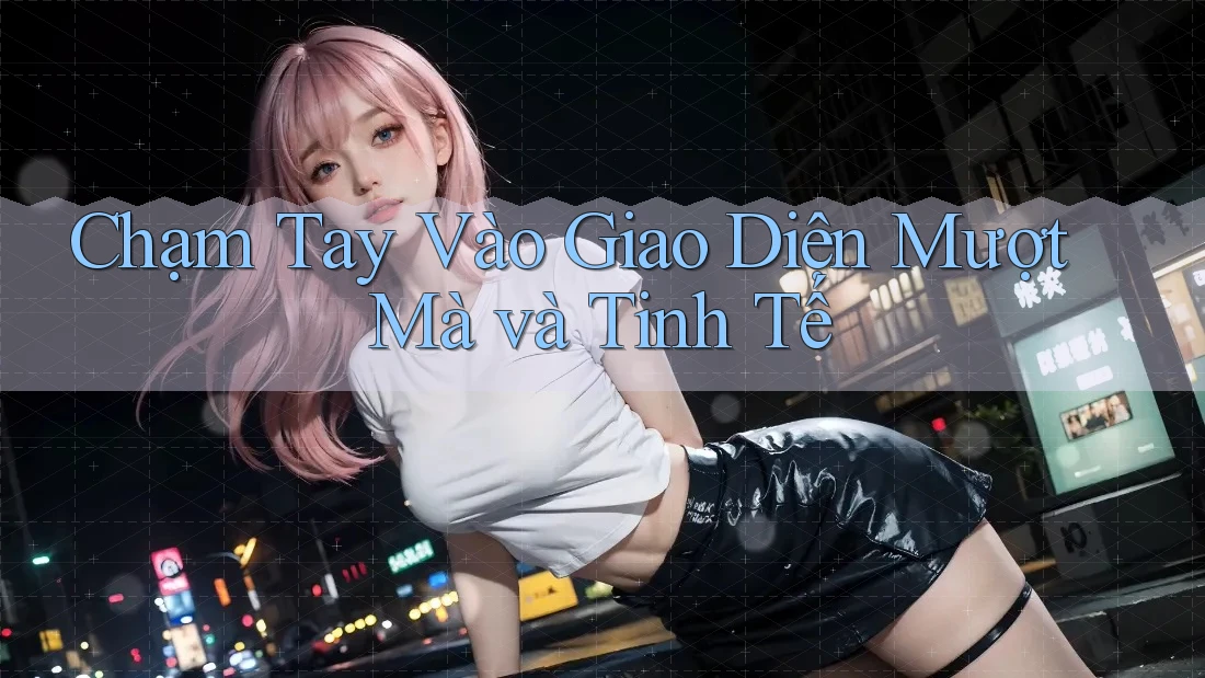 Chạm Tay Vào Giao Diện Mượt Mà và Tinh Tế Chạm Tay Vào Giao Diện Mượt Mà và Tinh Tế