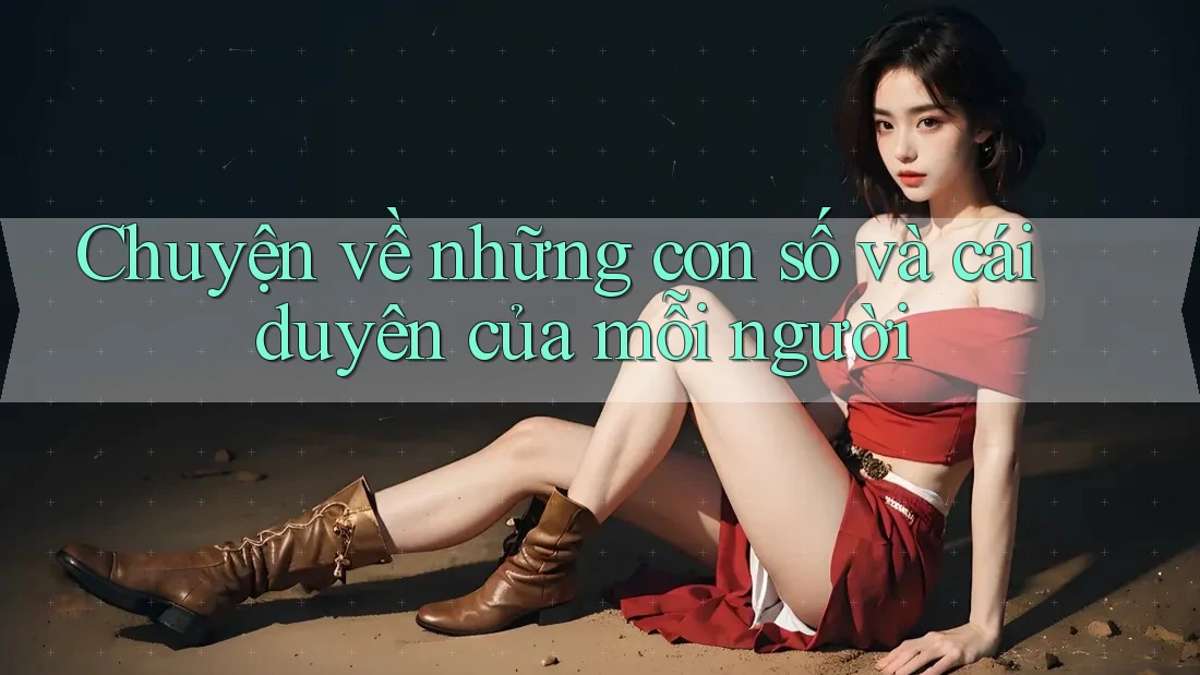 Chuyện về những con số và cái duyên của mỗi người Chuyện về những con số và cái duyên của mỗi người