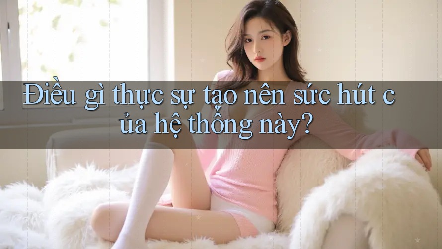 Điều gì thực sự tạo nên sức hút của hệ thống này? Điều gì thực sự tạo nên sức hút của hệ thống này?