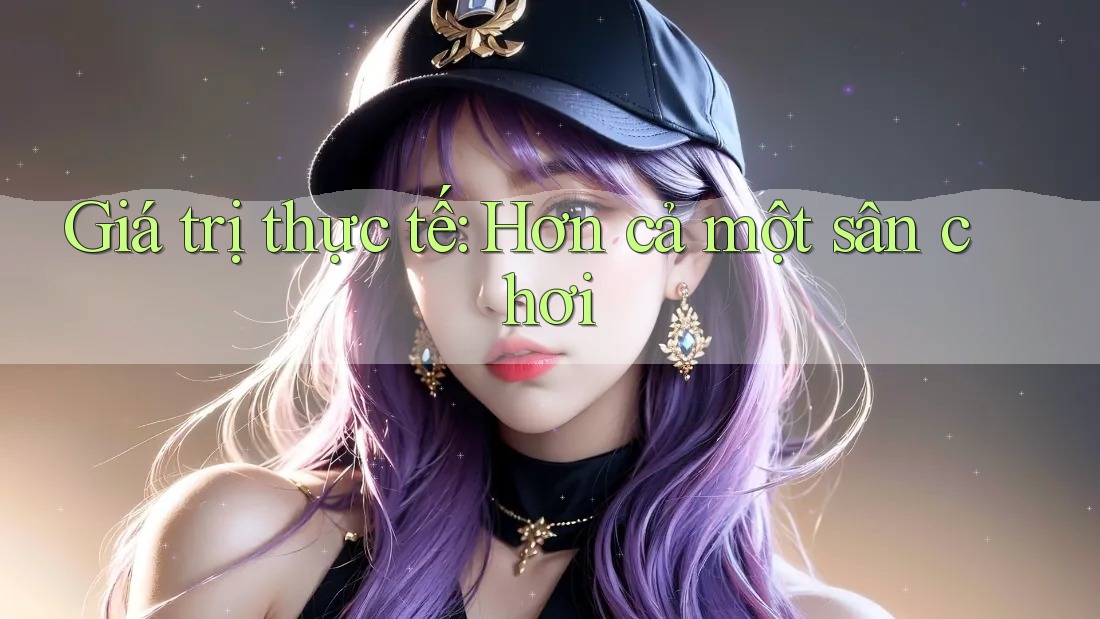 Giá trị thực tế: Hơn cả một sân chơi Giá trị thực tế: Hơn cả một sân chơi