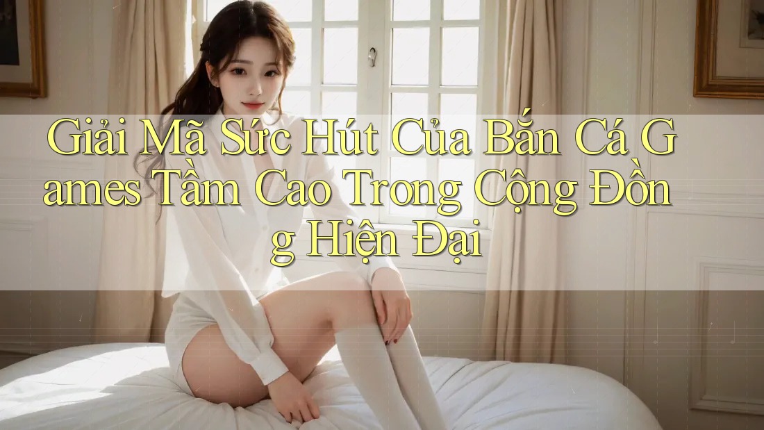Giải Mã Sức Hút Của Bắn Cá Games Tầm Cao Trong Cộng Đồng Hiện Đại Giải Mã Sức Hút Của Bắn Cá Games Tầm Cao Trong Cộng Đồng Hiện Đại