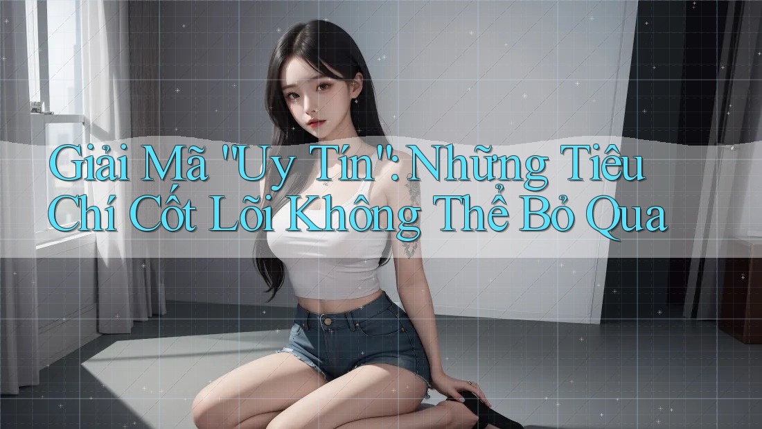 Giải Mã “Uy Tín”: Những Tiêu Chí Cốt Lõi Không Thể Bỏ Qua Giải Mã “Uy Tín”: Những Tiêu Chí Cốt Lõi Không Thể Bỏ Qua