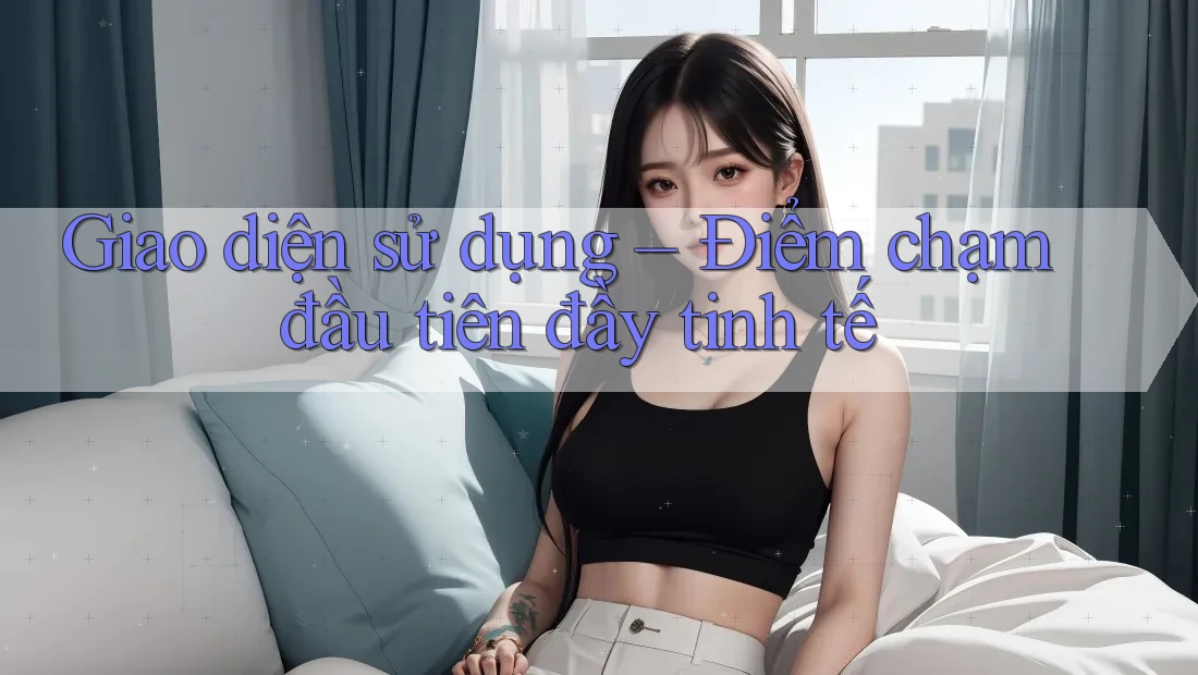 Giao diện sử dụng – Điểm chạm đầu tiên đầy tinh tế Giao diện sử dụng – Điểm chạm đầu tiên đầy tinh tế