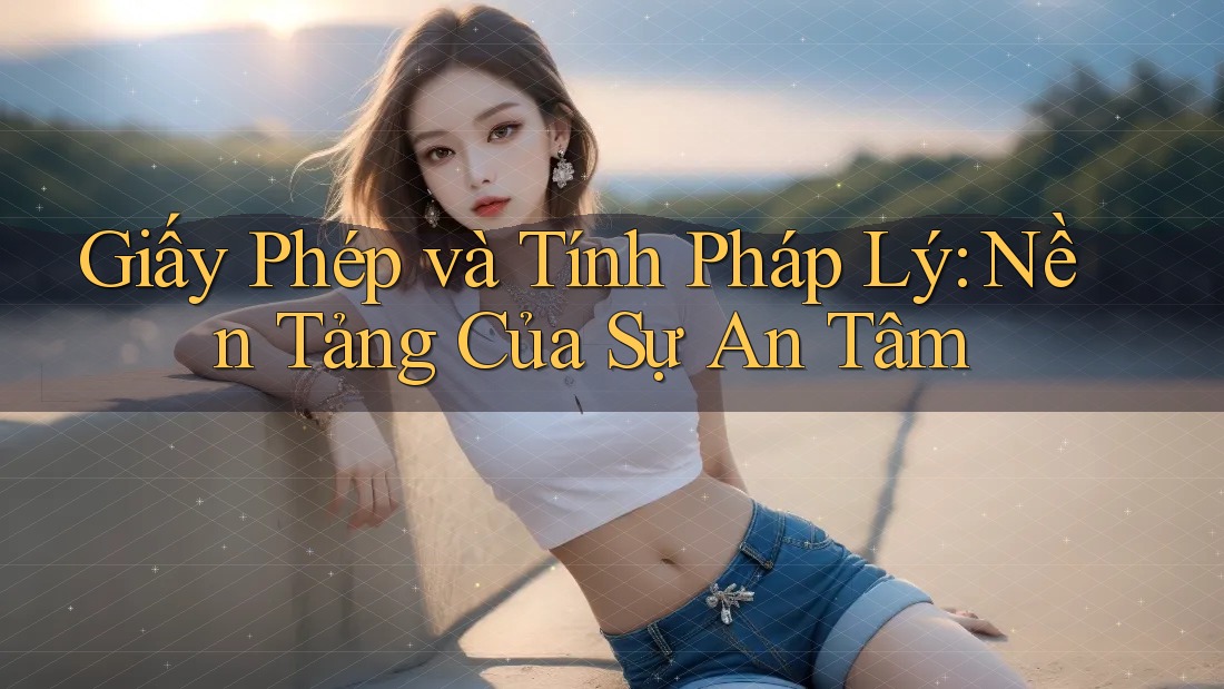 Giấy Phép và Tính Pháp Lý: Nền Tảng Của Sự An Tâm Giấy Phép và Tính Pháp Lý: Nền Tảng Của Sự An Tâm