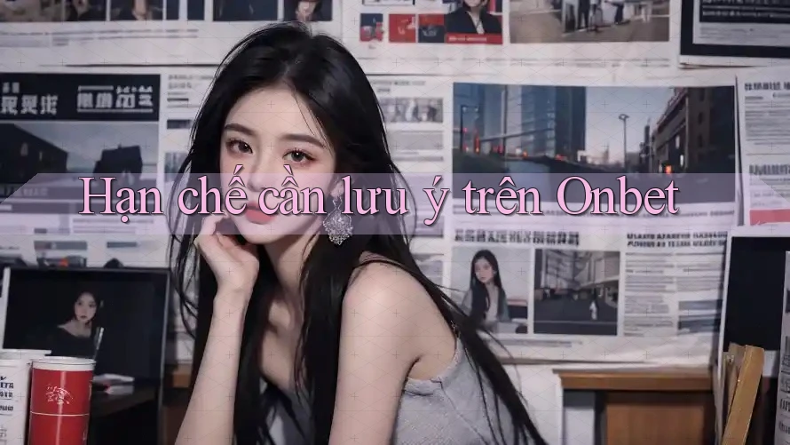 Hạn chế cần lưu ý trên Onbet Hạn chế cần lưu ý trên Onbet