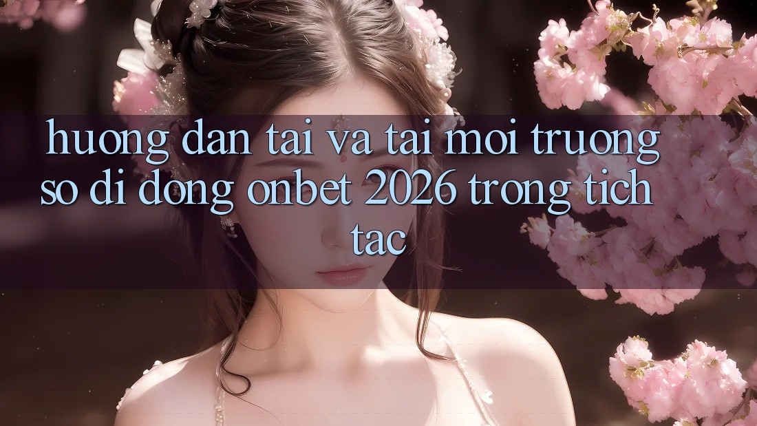 Hướng Dẫn Tải Và Tải Môi trường số di động Onbet 2026 Trong tích tắc Hướng Dẫn Tải Và Tải Môi trường số di động Onbet 2026 Trong tích tắc