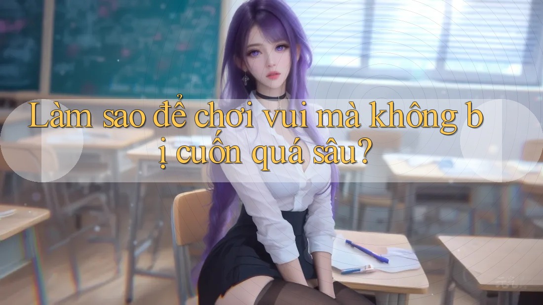 Làm sao để chơi vui mà không bị cuốn quá sâu? Làm sao để chơi vui mà không bị cuốn quá sâu?