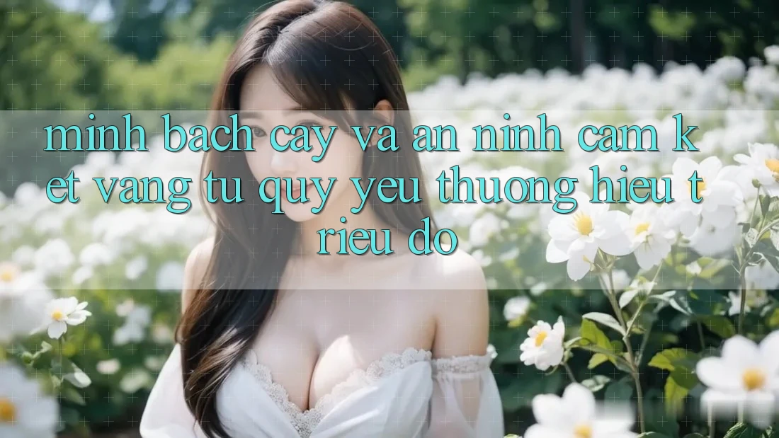 Minh bạch cậy Và An ninh: Cam Kết Vàng Từ Quý yêu thương Hiệu Triệu Đô Minh bạch cậy Và An ninh: Cam Kết Vàng Từ Quý yêu thương Hiệu Triệu Đô