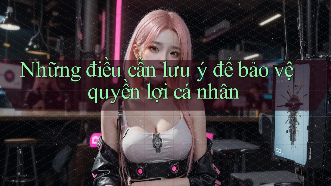 Những điều cần lưu ý để bảo vệ quyền lợi cá nhân Những điều cần lưu ý để bảo vệ quyền lợi cá nhân