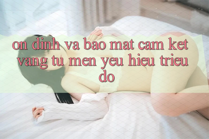 Ổn định Và Bảo Mật: Cam Kết Vàng Từ Mến yêu Hiệu Triệu Đô Ổn định Và Bảo Mật: Cam Kết Vàng Từ Mến yêu Hiệu Triệu Đô
