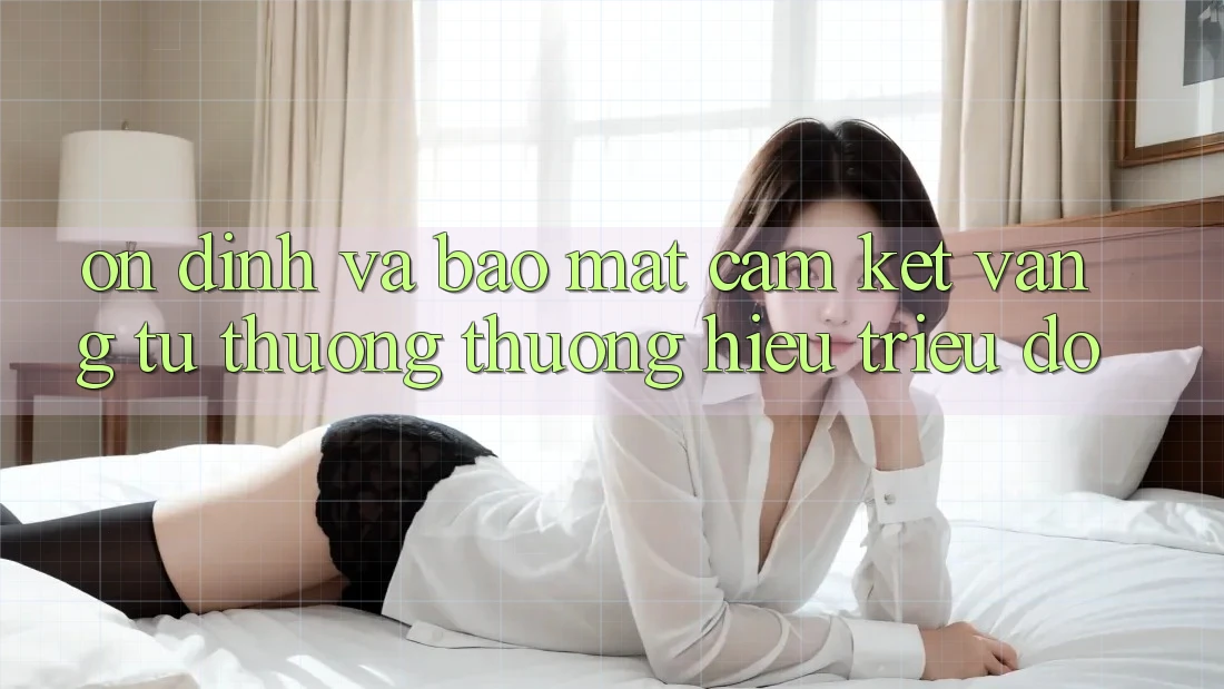 Ổn định Và Bảo Mật: Cam Kết Vàng Từ Thương thương Hiệu Triệu Đô