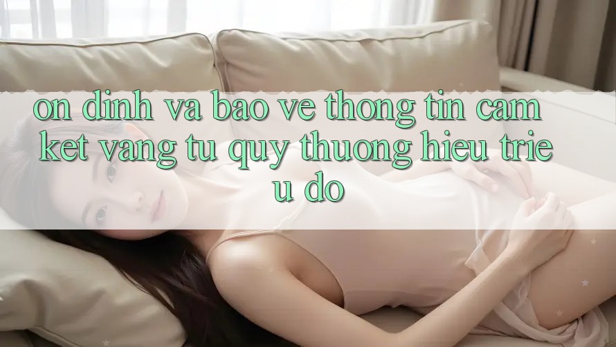 Ổn định Và Bảo vệ thông tin: Cam Kết Vàng Từ Quý thương Hiệu Triệu Đô Ổn định Và Bảo vệ thông tin: Cam Kết Vàng Từ Quý thương Hiệu Triệu Đô