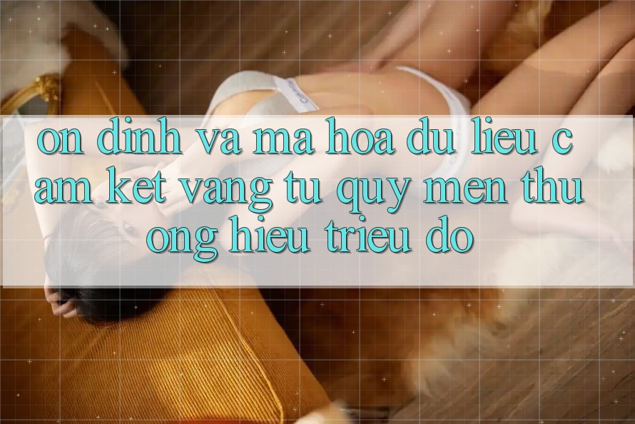 Ổn định Và Mã hóa dữ liệu: Cam Kết Vàng Từ Quý mến thương Hiệu Triệu Đô Ổn định Và Mã hóa dữ liệu: Cam Kết Vàng Từ Quý mến thương Hiệu Triệu Đô