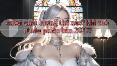 onbet chất lượng thế nào khi cuối tuần phiên bản 2027