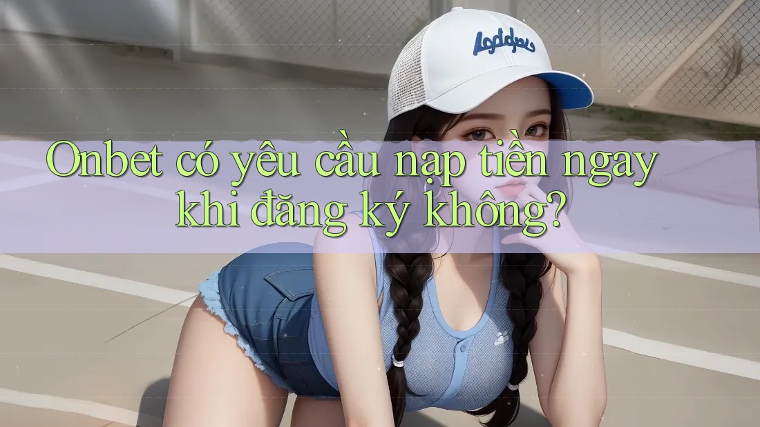 Onbet có yêu cầu nạp tiền ngay khi đăng ký không?