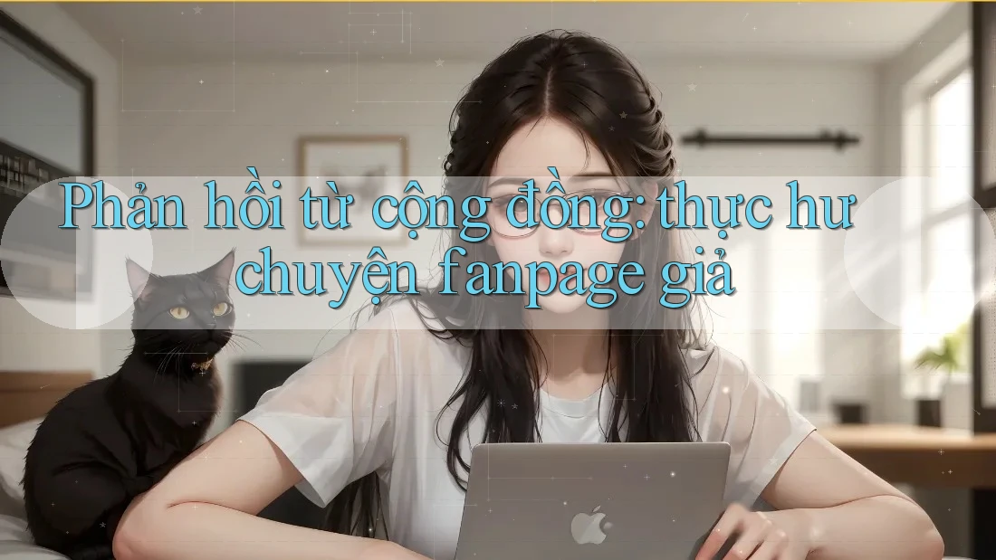 Phản hồi từ cộng đồng: thực hư chuyện fanpage giả Phản hồi từ cộng đồng: thực hư chuyện fanpage giả