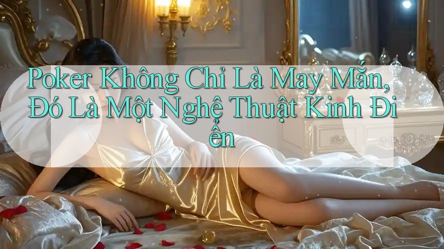 Poker Không Chỉ Là May Mắn, Đó Là Một Nghệ Thuật Kinh Điển Poker Không Chỉ Là May Mắn, Đó Là Một Nghệ Thuật Kinh Điển