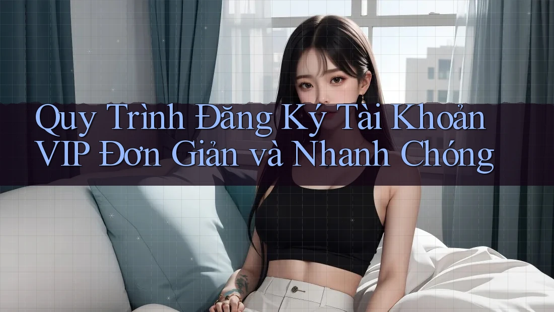 Quy Trình Đăng Ký Tài Khoản VIP Đơn Giản và Nhanh Chóng Quy Trình Đăng Ký Tài Khoản VIP Đơn Giản và Nhanh Chóng