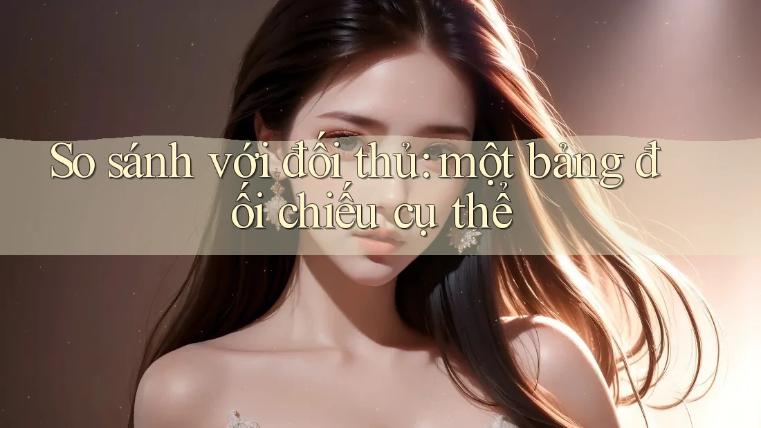 So sánh với đối thủ: một bảng đối chiếu cụ thể