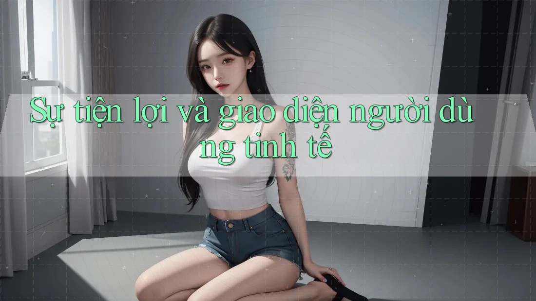 Sự tiện lợi và giao diện người dùng tinh tế Sự tiện lợi và giao diện người dùng tinh tế