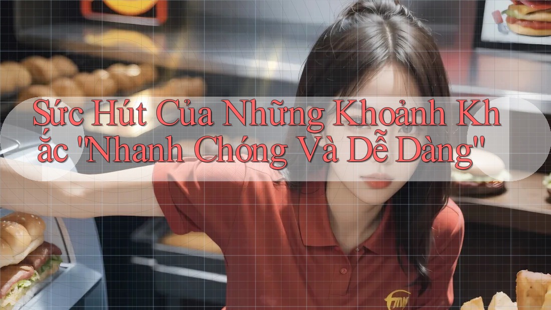 Sức Hút Của Những Khoảnh Khắc “Nhanh Chóng Và Dễ Dàng” Sức Hút Của Những Khoảnh Khắc “Nhanh Chóng Và Dễ Dàng”