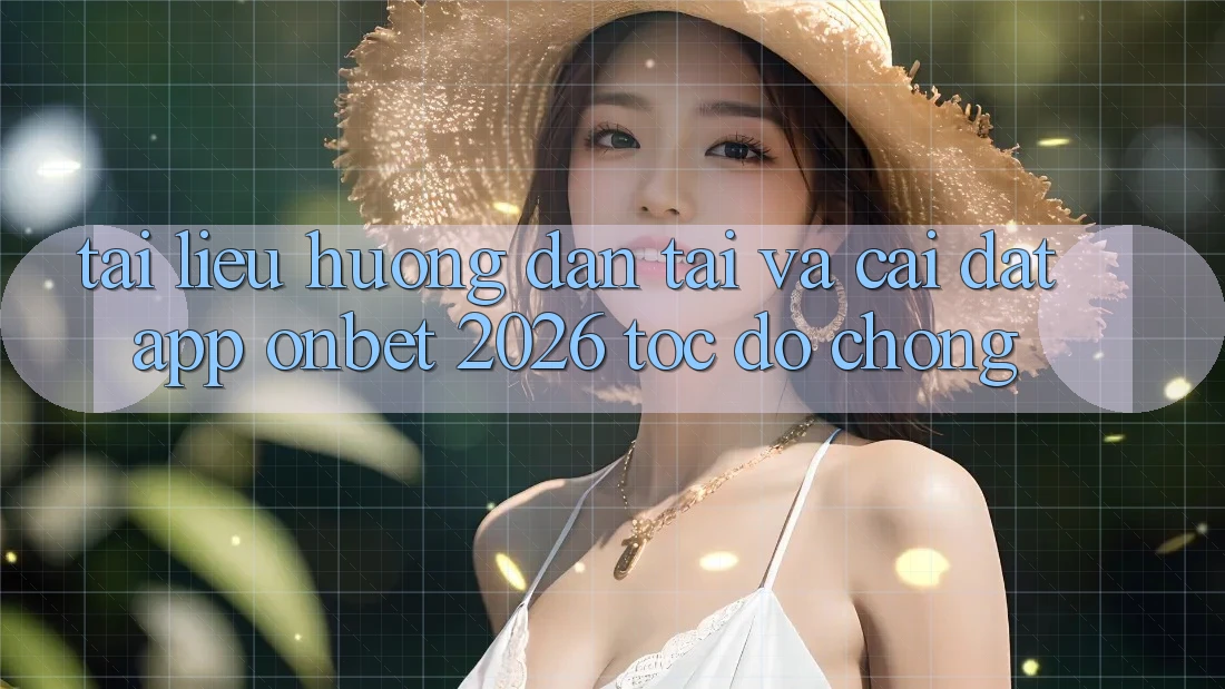 Tài liệu hướng dẫn Tải Và Cài Đặt App Onbet 2026 Tốc độ Chóng