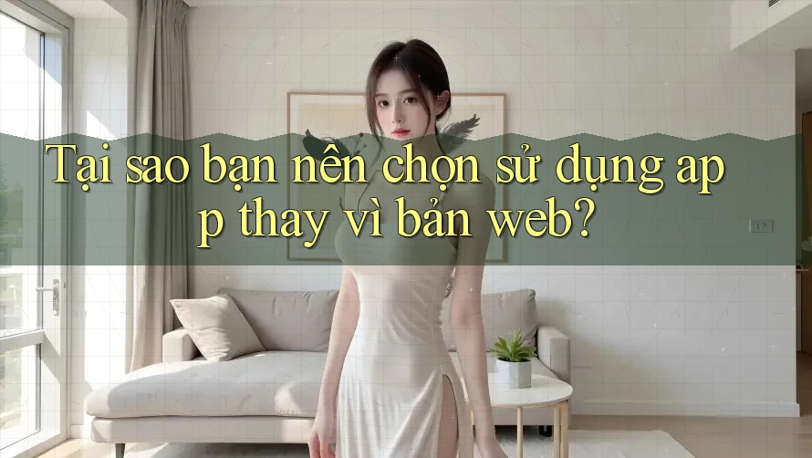 Tại sao bạn nên chọn sử dụng app thay vì bản web? Tại sao bạn nên chọn sử dụng app thay vì bản web?