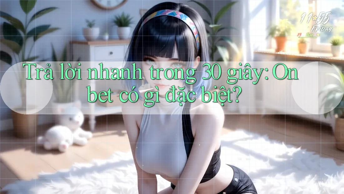 Trả lời nhanh trong 30 giây: Onbet có gì đặc biệt? Trả lời nhanh trong 30 giây: Onbet có gì đặc biệt?
