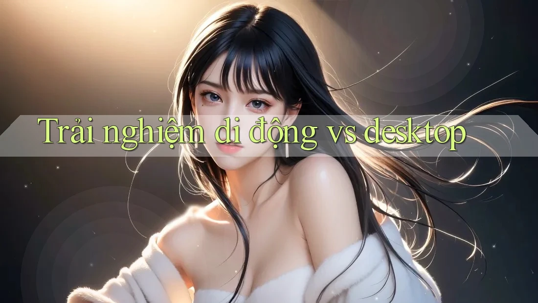Trải nghiệm di động vs desktop Trải nghiệm di động vs desktop