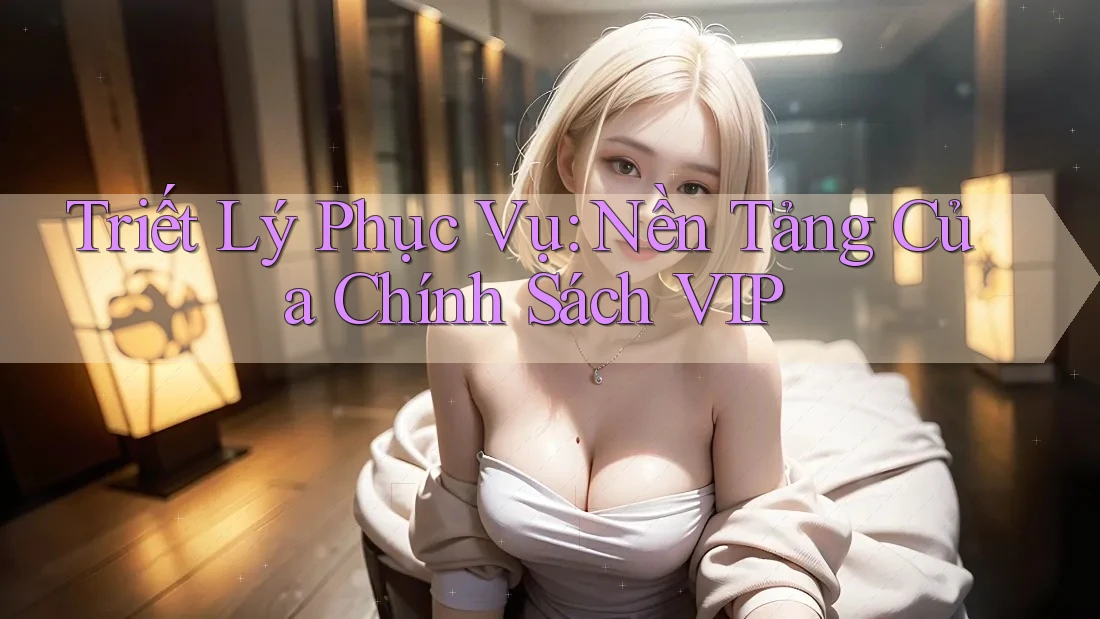 Triết Lý Phục Vụ: Nền Tảng Của Chính Sách VIP Triết Lý Phục Vụ: Nền Tảng Của Chính Sách VIP