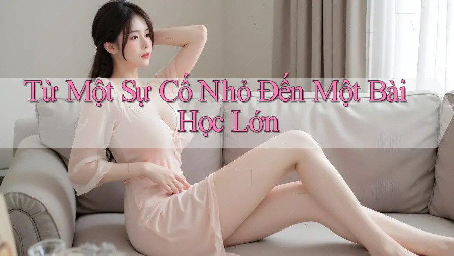 Từ Một Sự Cố Nhỏ Đến Một Bài Học Lớn Từ Một Sự Cố Nhỏ Đến Một Bài Học Lớn