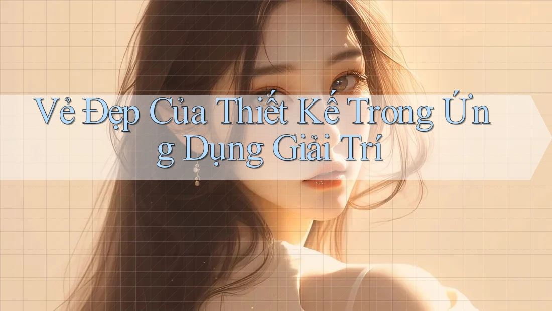 Vẻ Đẹp Của Thiết Kế Trong Ứng Dụng Giải Trí Vẻ Đẹp Của Thiết Kế Trong Ứng Dụng Giải Trí