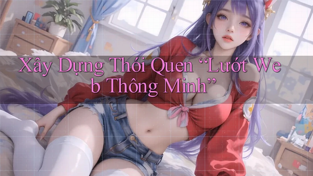Xây Dựng Thói Quen “Lướt Web Thông Minh” Xây Dựng Thói Quen “Lướt Web Thông Minh”